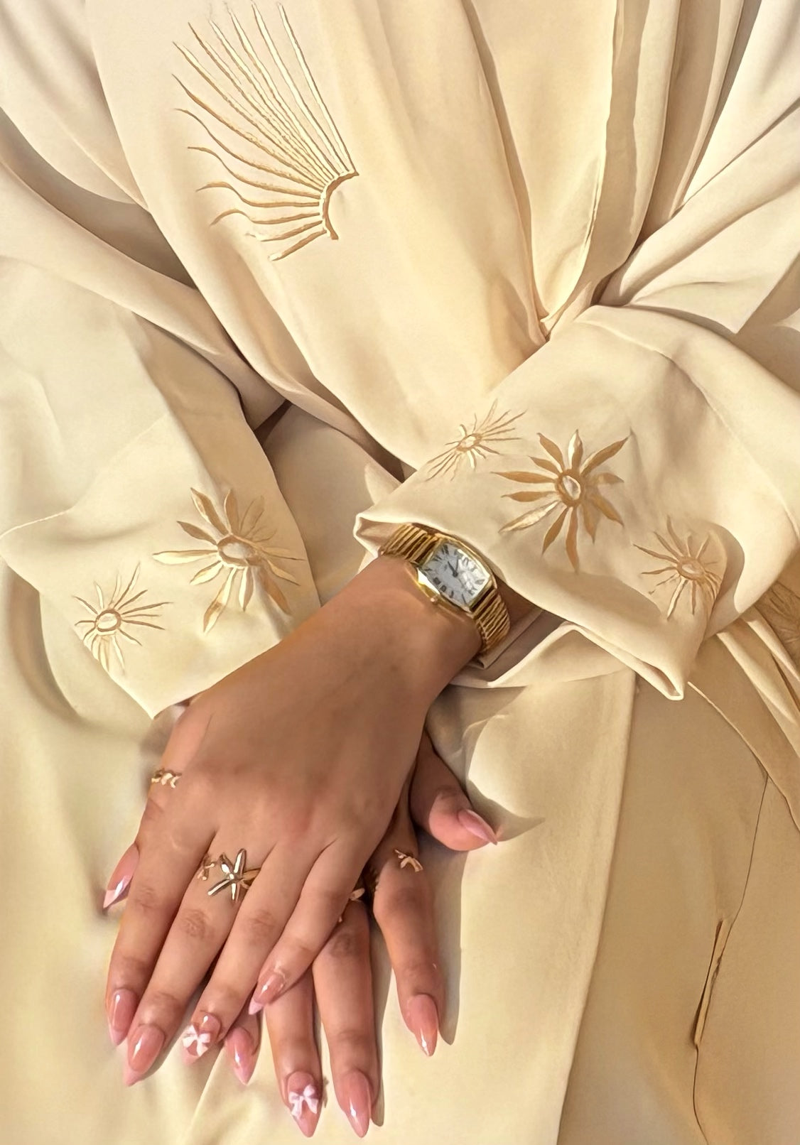 Sunflare Abaya